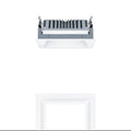 Zumtobel P-INF Q190L LED1800-940 LDO WH WH LED Decken-Einbauleuchte 60818241