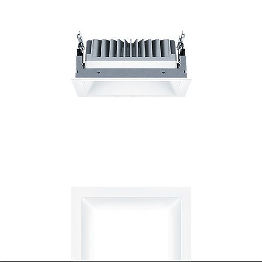 Zumtobel PANOS EVO Q190L 15W LED840 SWI WH WH LED Einbauleuchte 60815925