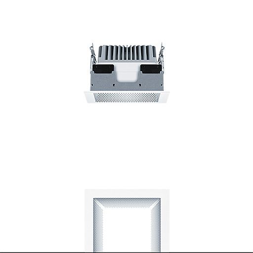 Zumtobel PANOS EVO Q140H 9W LED840 LDO FAL WH LED Einbauleuchte 60816086