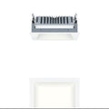 Zumtobel P-INF Q190L LED1800-930 LDO WH WH LED Decken-Einbauleuchte 60818237