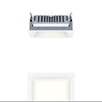 Zumtobel PANOS EVO Q190L 19W LED830 SWI WH WH LED Einbauleuchte 60815937