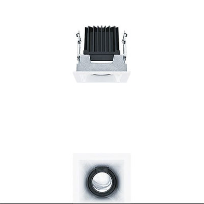 Zumtobel PANOS INF Q100V 22W LED940 LDO FL-WH WH LED Decken-EBleuchte 60817237
