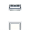 Zumtobel P-INF Q190L LED2500-930 LDO FAL WH LED Decken-Einbauleuchte 60818266