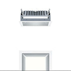 Zumtobel PANOS EVO Q190L 15W LED830 SWI FAL WH LED Einbauleuchte 60815918