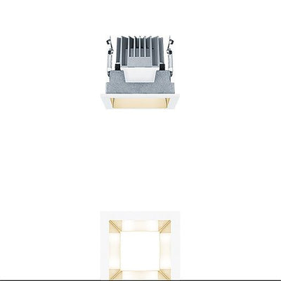 Zumtobel PANOS EVO Q100L 15W LED840 SWI GD WH LED Einbauleuchte 62906983