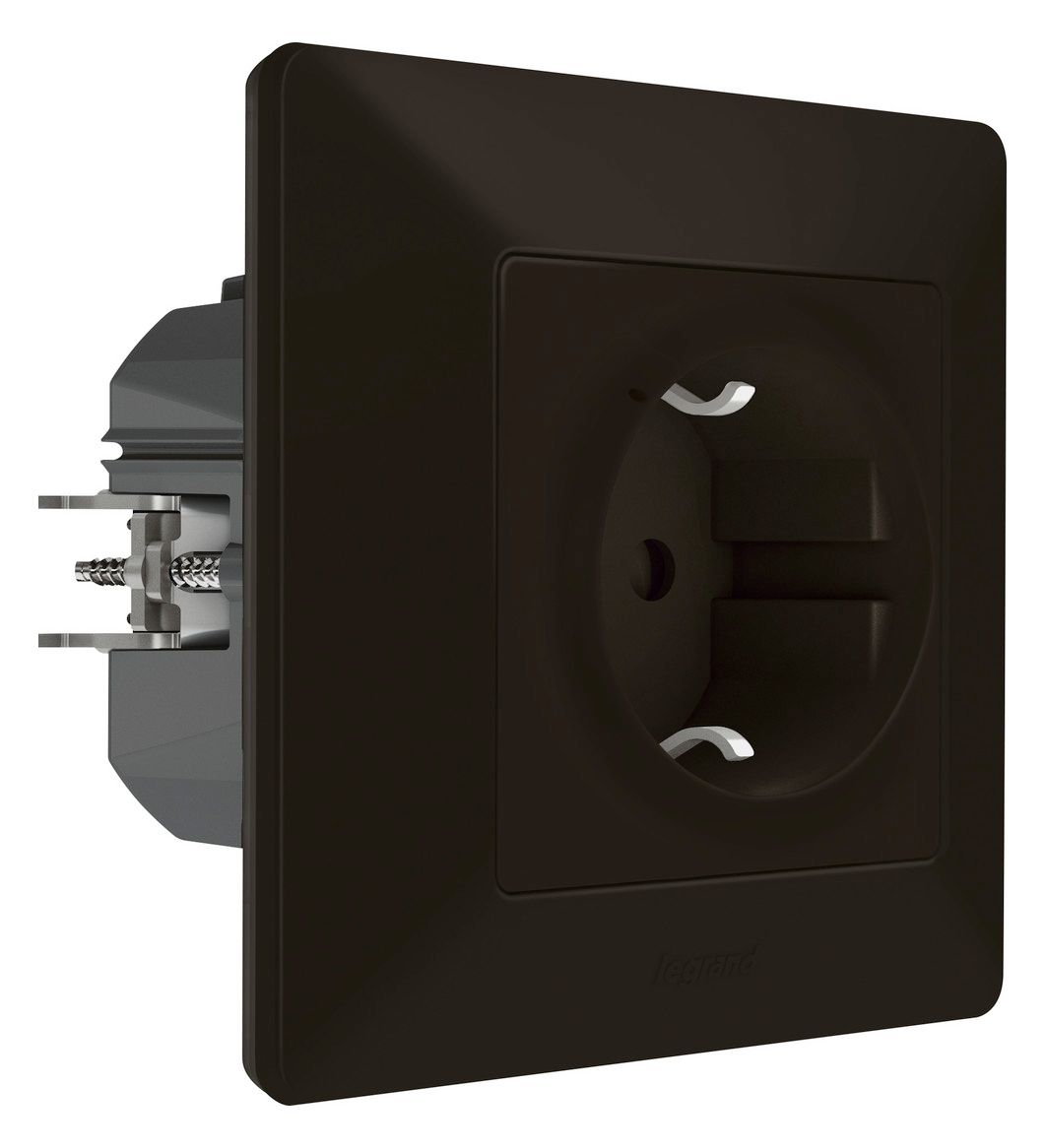 Legrand 756394 Schuko Steckdose Valena Life with Netatmo schwarz
