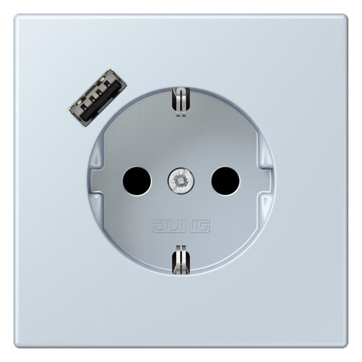 Jung LC1520-18A209 SCHUKO-Steckd.m.USB Typ A LC32023