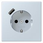 Jung LC1520-18A209 SCHUKO-Steckd.m.USB Typ A LC32023