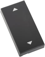 ELDAT RTS23-ACC-02-24P2 Wippe AUF/ZU 2x Format 55 anthrazit für Wandsender RTS23