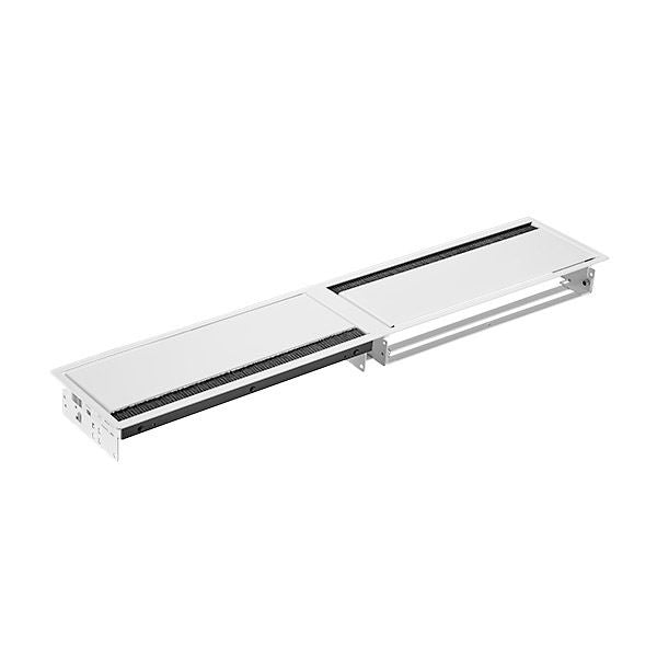Bachmann 911.029 CONI DUO Einbaurahmen 12-fach 2x 6-fach weiss RAL9010