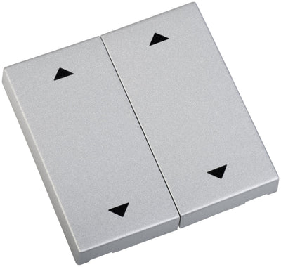 ELDAT RTS23-ACC-02-25P2 Wippe AUF/ZU 2x Format 55 alu-lackier.f.Wandsender RTS23