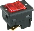Bachmann 924.129 Wippenschalter s/rot Serie 8005 2pol Ausschalter bel.
