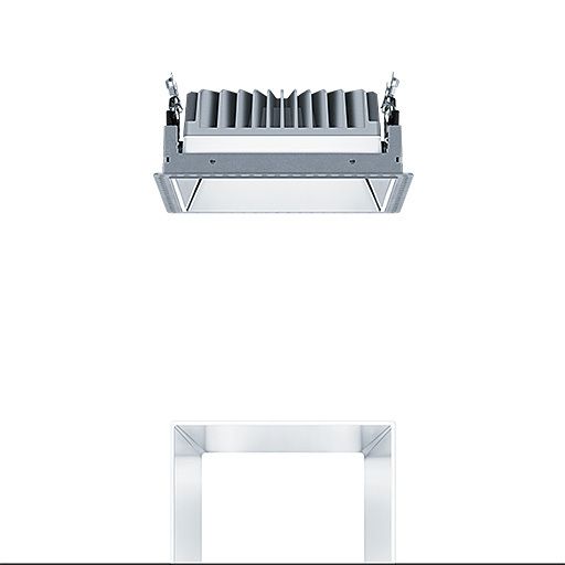 Zumtobel P-INF Q190L LED2500-940 LDO AL TL LED Decken-Einbauleuchte 60818287