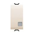 GEWISS GW11053 Wechselschalter m.Symbol- fenster beleuchtb. 1M 1P 16AX Cremeweiss