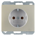 Berker 47357004 Steckdose SCHUKO m.erh.BS K.5 Edelstahl Rostfrei