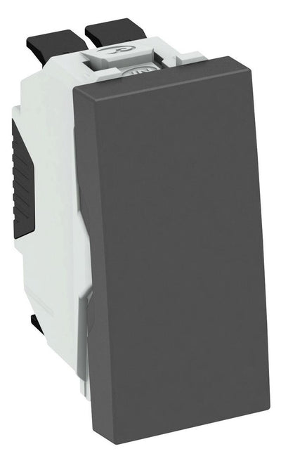 OBO WS-UB SWGR0.5 Aus-/Wechselschalter 10 A 250V PC schwarzgrau RAL7021 6120922