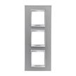 GEWISS GW16227VT Abdeckrahmen LUX International 2+2+2M vert. Titan