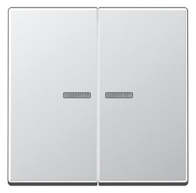 Jung A595KO5AL Wippe Serienschalter m.Lichtleiter Serie A aluminium