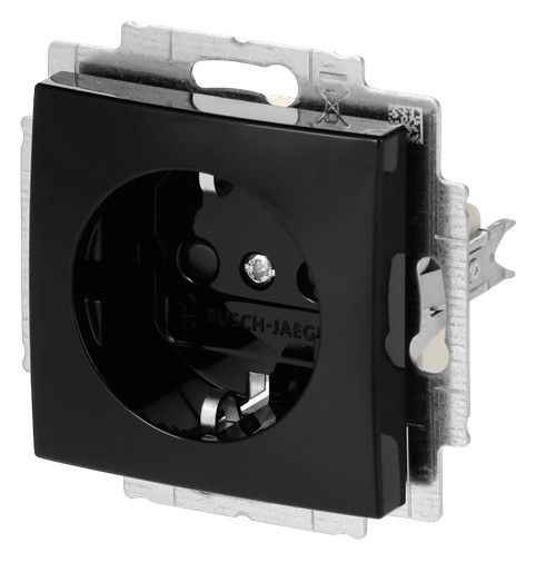 BJ 20 EUCB-15-914 SCHUKO Steckdose Bs schwarz Busch-balance
