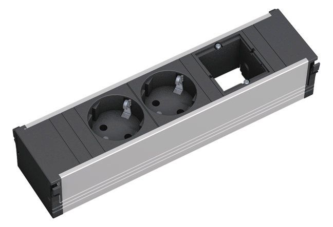 Bachmann 912.003 CONI 2xSchuko 1xABD