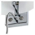 SLV 149452 COUPA FLEXLED Wandleuchte chrom Glas satin 1xG9 max.40W 3W LED