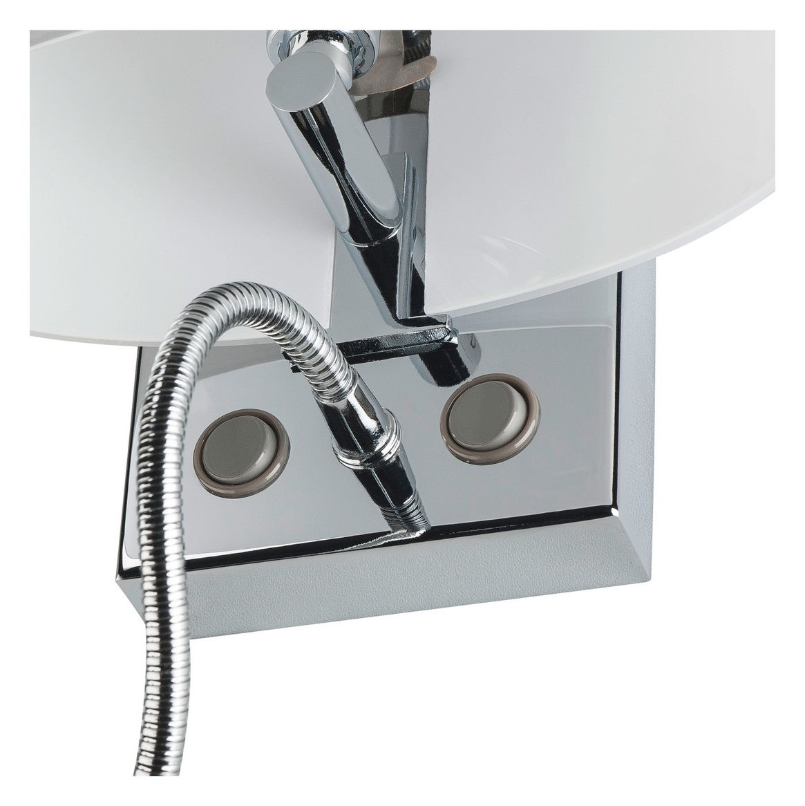 SLV 149452 COUPA FLEXLED Wandleuchte chrom Glas satin 1xG9 max.40W 3W LED