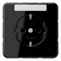 Jung CD1520KINASW SCHUKO Steckdose 16 A 250V SAFETY+Duroplast Serie CD schwarz