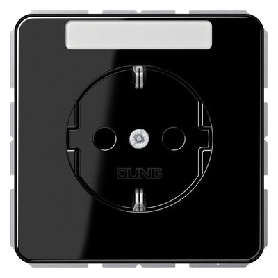 Jung CD1520KINASW SCHUKO Steckdose 16 A 250V SAFETY+Duroplast Serie CD schwarz