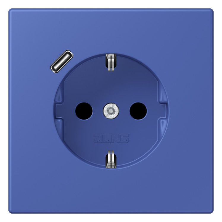 Jung LC1520-18C206 SCHUKO-Steckd.m.USB Typ C LC32020