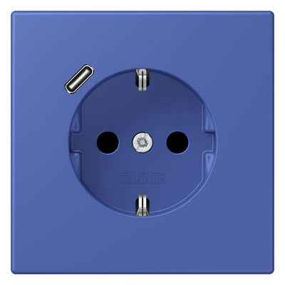 Jung LC1520-18C206 SCHUKO-Steckd.m.USB Typ C LC32020