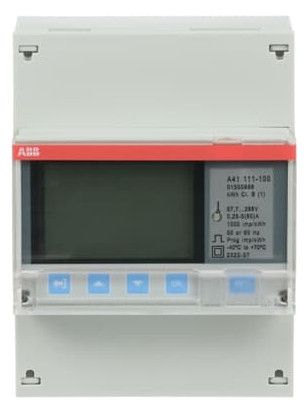 ABB A41 111-100 Wechselstromzähler Stahl, 1Ph, Direktanschluss 80A