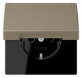 Jung LC1520BFKIKL242 SCHUKO Steckd.KI m. Klappdeckel LC32141