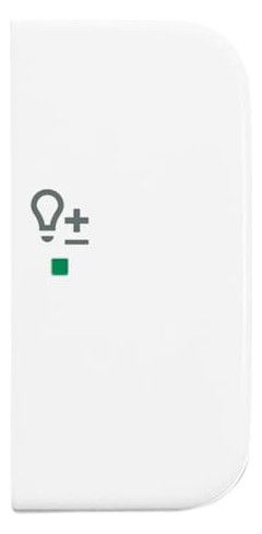 BJ 6234-22-214 Wippe rechts 2fach Dimmer Busch-free@home alpinweiß