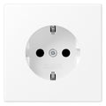 Jung LS1520NWWM SCHUKO Steckdose o.Kralle