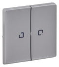 Legrand 755222 Serienwippe beleuchtbar Thermoplast Valena Life Aluminium