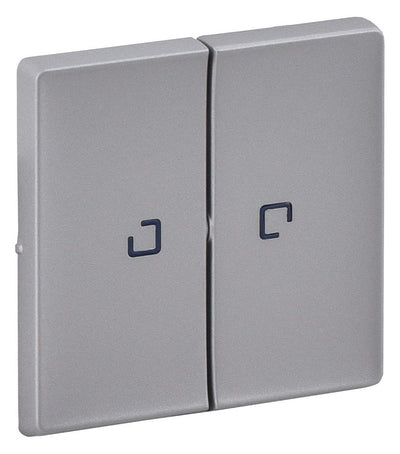 Legrand 755222 Serienwippe beleuchtbar Thermoplast Valena Life Aluminium