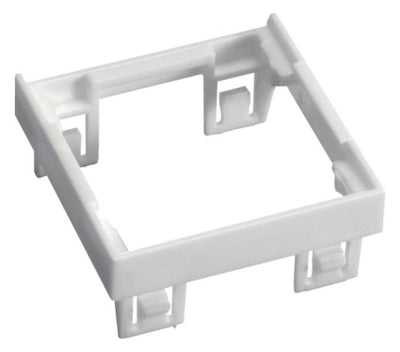 Hager GBVDMR45 Adapterrahmen 45x45mm weiß f.1 Montageplatte Datentechnik