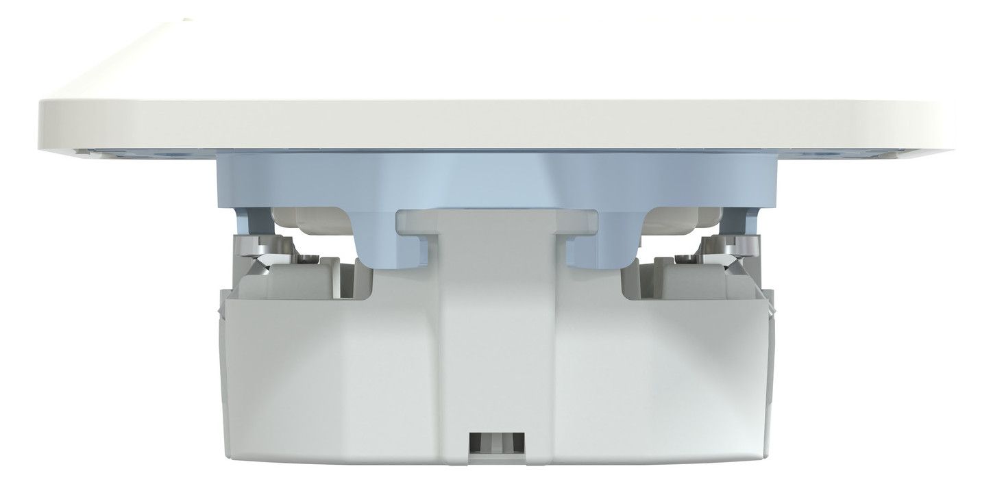 Mert MEG 2300-1019 SCHUKO-Steckdose BRS volle Platte StK polarweiß glänzend 1-M
