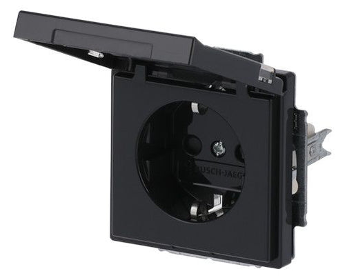 BJ 20 EUKNB-81 SCHUKO Steckdosen-Einsatz anthrazit future linear
