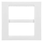 GEWISS GW22107 Abdeckrahmen System Virna 8M Wolkenweiss