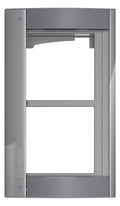 BTicino 350223 Abdeckrahmen 2M m.Träger f.Türstation SFERA Aluminium Allstreet