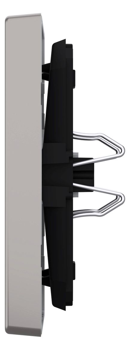 Mert MEG 3301-6050 Wippe m.Kennzeichnung 0/1 Nickel metallic