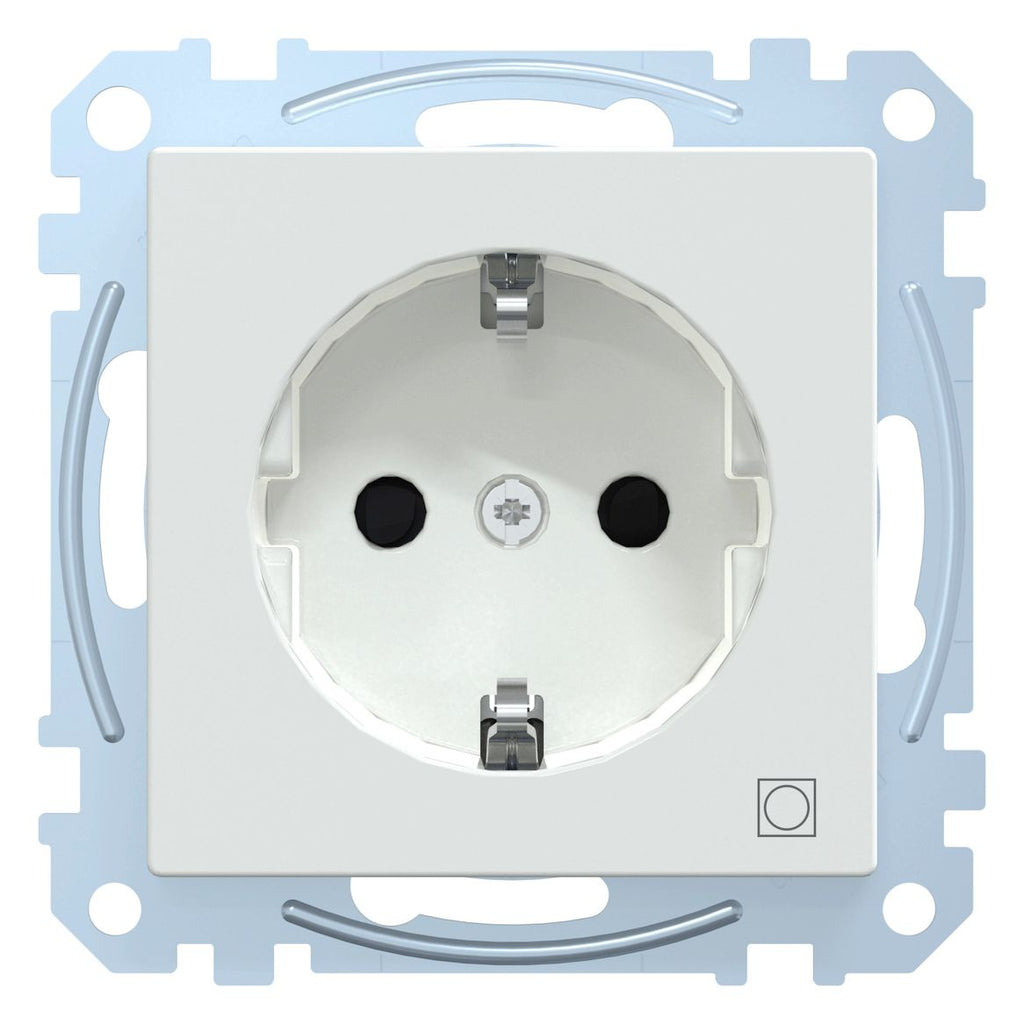 Mert MEG 2351-0325 SCHUKO-Steckdose+Kz Trockner BRS StK aktivweiß gl.Sys.M