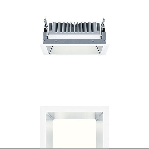 Zumtobel PANOS EVO Q190L 19W LED830 SWI AL WH LED Einbauleuchte 60815935