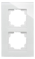 Kopp 405402001 HK07 Glas Abdeckrahmen 2f weiß
