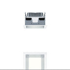 Zumtobel P-INF Q140H LED1000-930 LDO SM WH LED Decken-Einbauleuchte 60818180