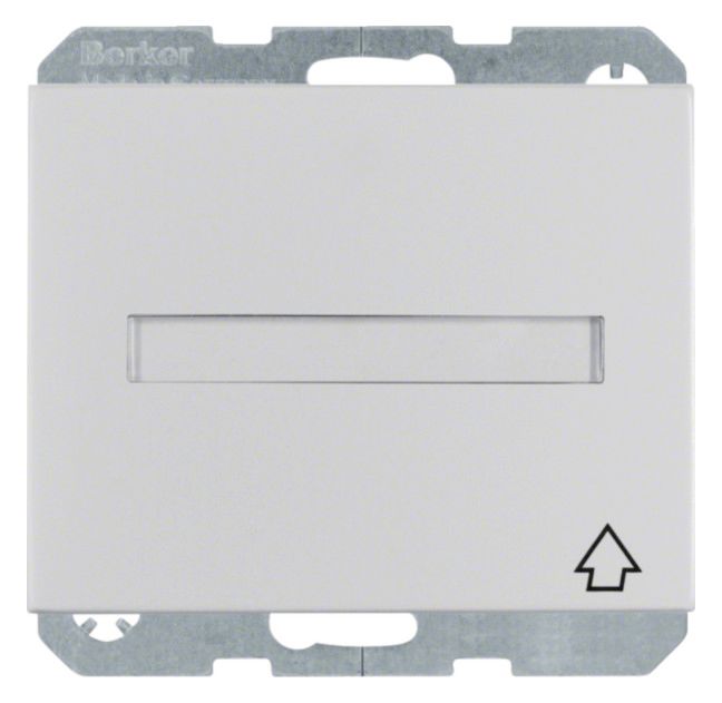 Berker 47527203 Steckdose SCHUKO+Klappd. B-feld+erh.BS K.5 Alu