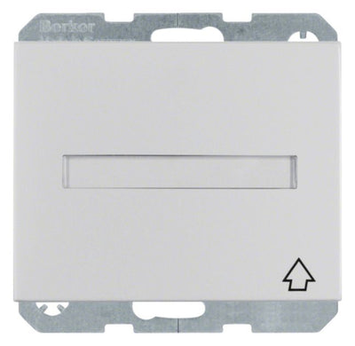 Berker 47527203 Steckdose SCHUKO+Klappd. B-feld+erh.BS K.5 Alu