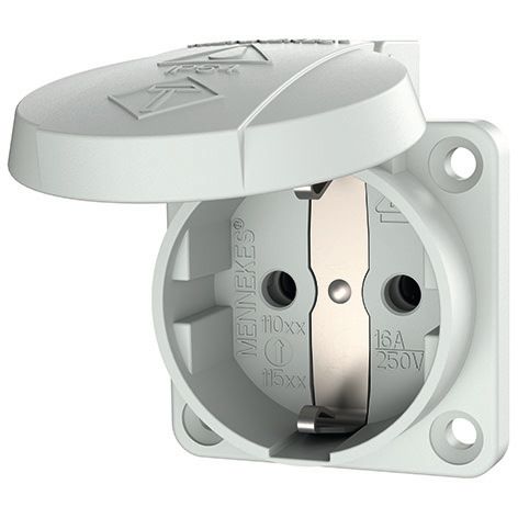Mennekes 11010 Anbaudose SCHUKO 16A2p+E 230V IP54,GR