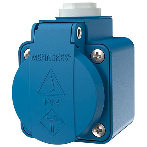 Mennekes 10092 Wandsteckdose Schuko16A 2p+E 230V IP44